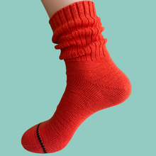 Load image into Gallery viewer, Unisex Organic Cotton Sweater Socks. Sustainable product