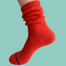 Load image into Gallery viewer, Unisex Organic Cotton Sweater Socks. Sustainable product
