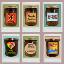 Load image into Gallery viewer, SOLD OUT! Hand poured soy wax candle in Anchor and Hocking canning Jar 8.0 oz
