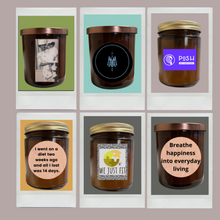 Load image into Gallery viewer, SOLD OUT! Hand poured soy wax candle in Anchor and Hocking canning Jar 8.0 oz
