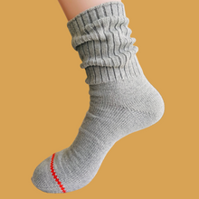 Load image into Gallery viewer, Unisex Organic Cotton Sweater Socks. Sustainable product
